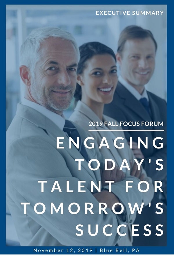 CCI Consulting's 2019 Fall Focus Forum Executive Summary
