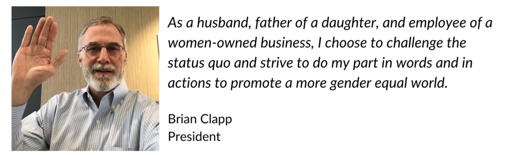 CCI Consulting's Brian Clapp celebrates International Womens day 2021