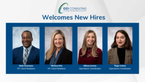 CCI Consulting welcomes four new hires