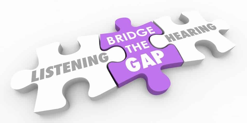 Bridge the Gap Puzzle Graphic